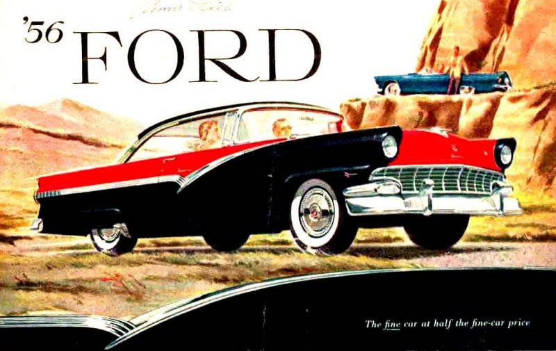 1956 Ford Brochure Page 11